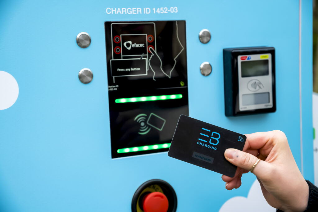 Business photography for EB Charging infrastructure and workplace imagery in Brighton